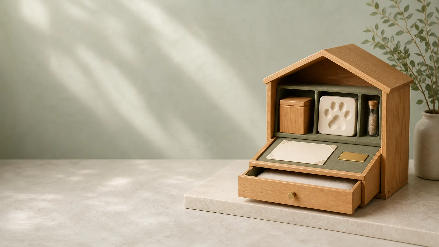 Family return and memorial product system