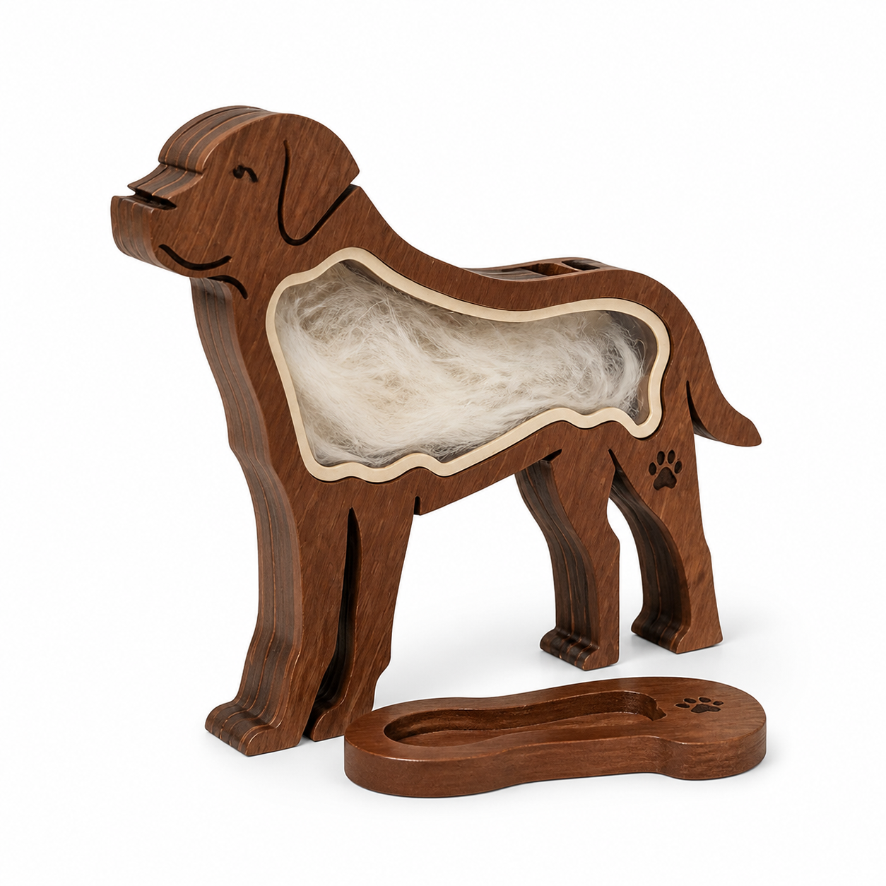 Wood Hair Keepsake Box product image