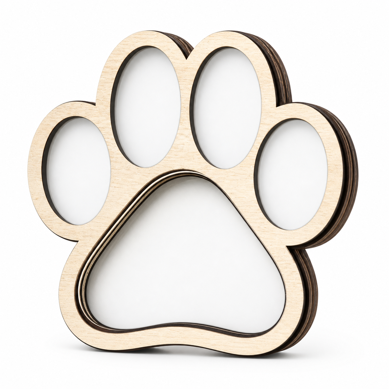 Personalized Paw Print Memorial Frame product image